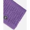 Lined Winter Neckwarmer, Lavender - Scarves - 4