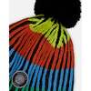 Lined Peruvian Knit Winter Hat with Pompom Multicolor, Multicolored - Winter Hats - 4