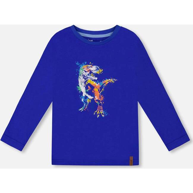 Long Sleeve Jersey Tee, Blue