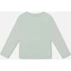 Long Sleeve Organic Cotton Jersey Tee, Jade Green - Sweatshirts - 4