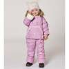 Lined Baby Winter Knit Hat with Ear Flaps, Off-White - Winter Hats - 2