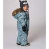 Lined Knit Hat with Ears, Gray - Winter Hats - 2