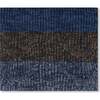 Lined Knit Neckwarmer, Taupe and Navy - Scarves - 3