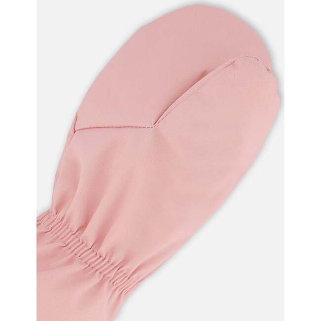 Lined Baby Mittens, Dusty Pink - Gloves - 3