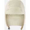 Lined Baby Chapka, White Asparagus - Hats - 1 - thumbnail