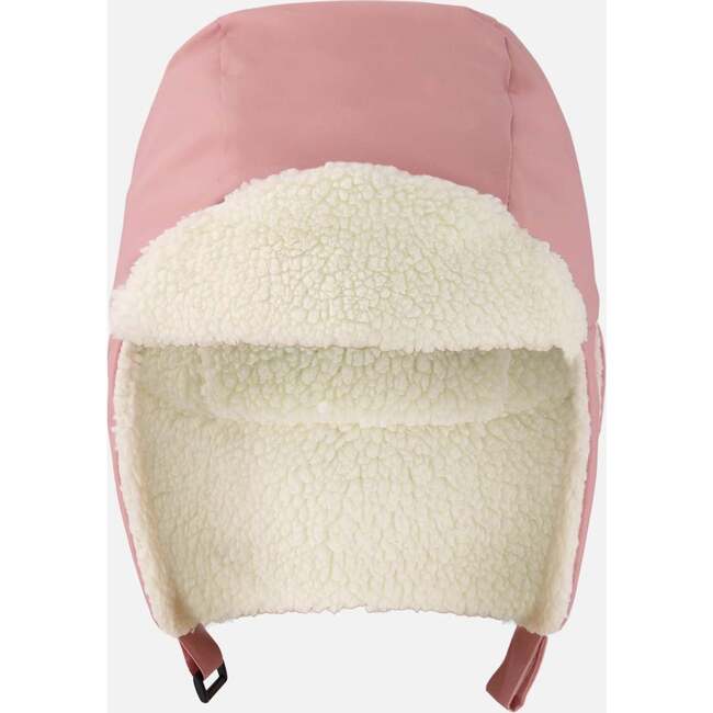 Lined Baby Chapka, Dusty Pink