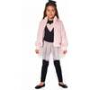 Leggings with Tulle Skirt Pink and Black, Pink and Black - Leggings - 2