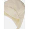 Lined Baby Chapka, White Asparagus - Hats - 3