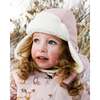 Lined Baby Chapka, Dusty Pink - Hats - 2