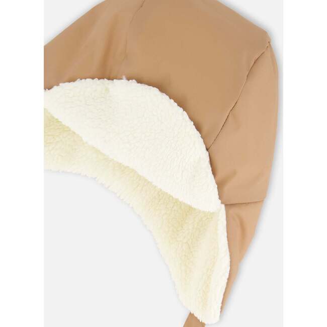 Lined Baby Chapka, Chanterelle - Hats - 4