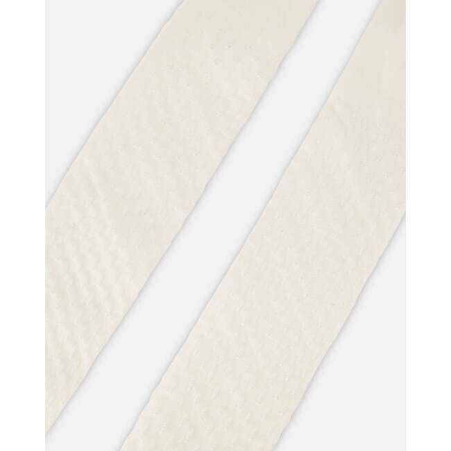 Knit Tights, Off-White - Tights - 3