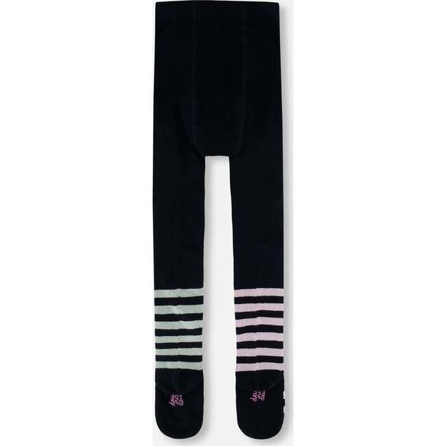 Knit Tights, Dark Blue - Tights - 3