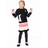 Knit Sweater with Dalmatian and Hearts, Black - Sweaters - 2