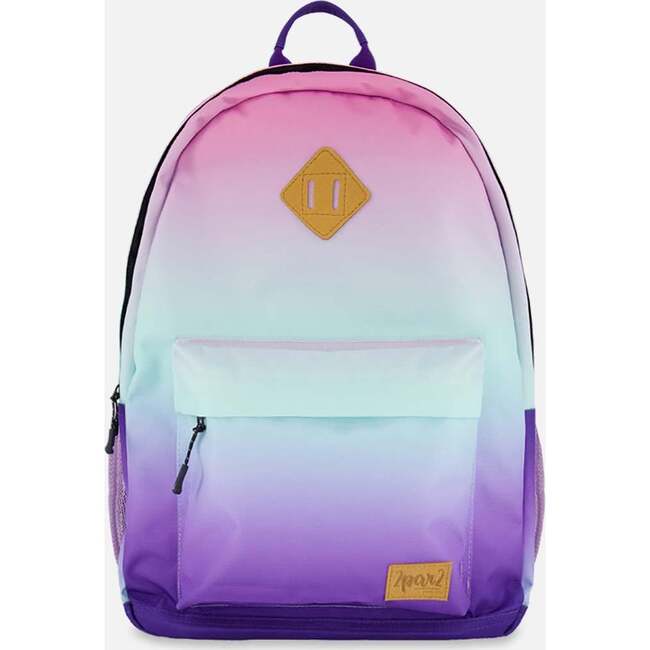 Kids Backpack, Purple Gradient