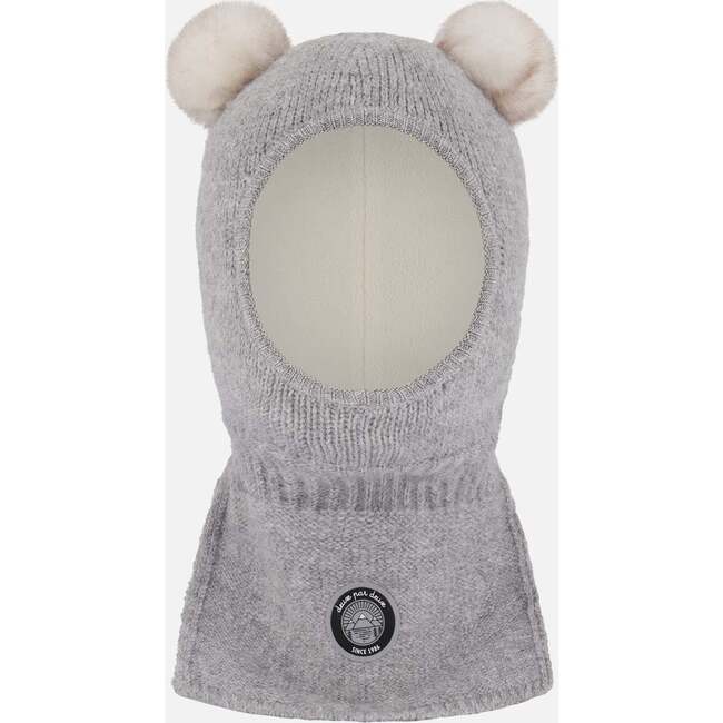 Knit Balaclava, Heather Gray