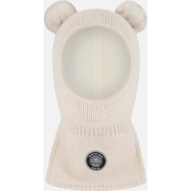 Knit Balaclava, Off-White