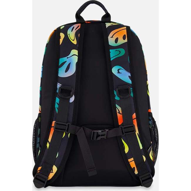 Kids Backpack, Smiley Face Boy - Backpacks - 2