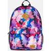 Kids Backpack, Black Butterfly Print - Backpacks - 1 - thumbnail
