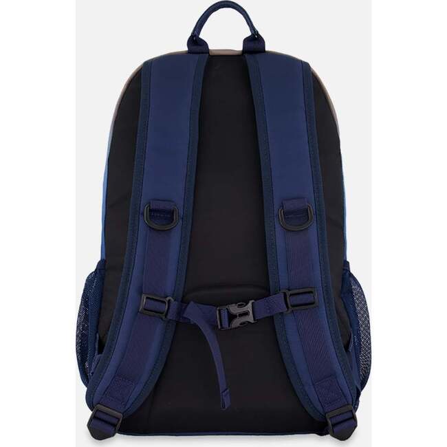 Kids Backpack Blue and Beige Gradient, Blue & Beige Gradient - Backpacks - 2