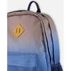 Kids Backpack Blue and Beige Gradient, Blue & Beige Gradient - Backpacks - 3