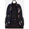 Kids Backpack, Black Dinosaur Print - Backpacks - 3