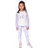 Jersey Raglan Sleeve Tee, Lavender - Shirts - 2