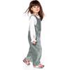 Jersey Top with Embroidered Floral Sleeves, Off-White - Shirts - 3
