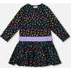 Jersey Dress, Multicolor Leopard Print - Dresses - 1 - thumbnail