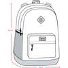 Kids Backpack, Rainbow Heart Print - Backpacks - 4