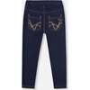 Jeggings, Blue Denim - Leggings - 4