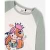Jersey Raglan Sleeve Tee, Off-White - Shirts - 4