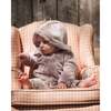 Hooded Zip Plush Jacket, Neutral Purple - Jackets - 2
