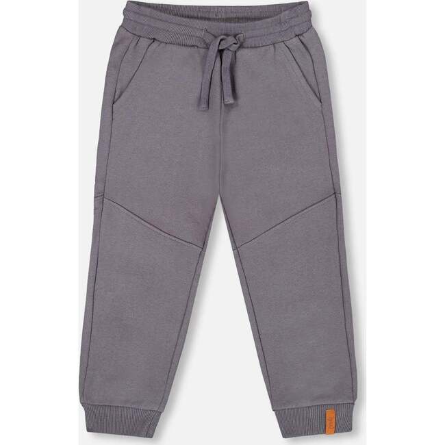 Fleece Sweatpants with Pockets, Dark Gray