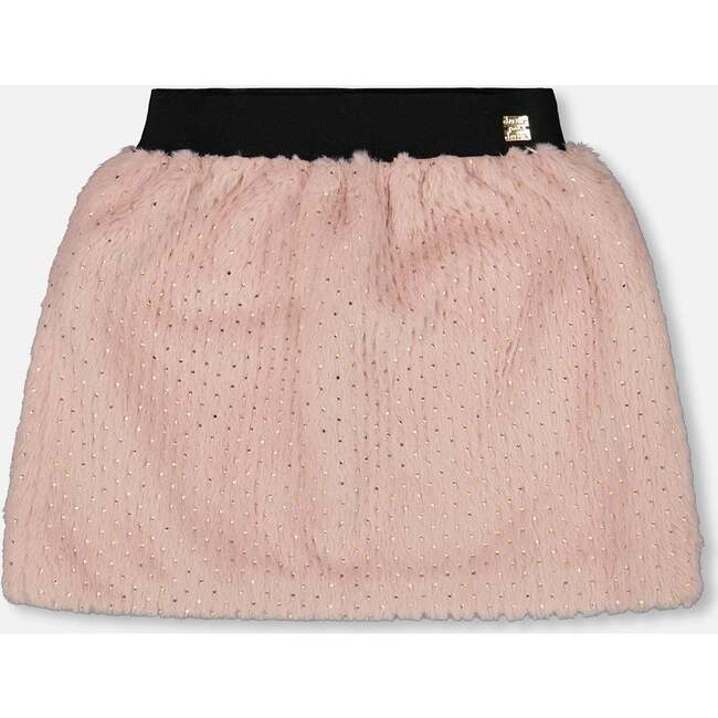 Fake Fur Skirt Pink, Dusty Pink