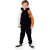 Fleece Sweatpants with Pockets, Black - Sweatpants - 3
