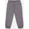 Fleece Sweatpants with Pockets, Dark Gray - Sweatpants - 3