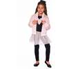 Faux Fur Jacquard Jacket, Dusty Pink - Jackets - 2