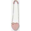 Fake Fur Shoulder Bag, Dusty Pink - Bags - 1 - thumbnail
