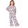 French Terry Sweatshirt, Pink Leopard - Sweatshirts - 2