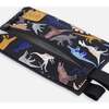 Double Pencil Case, Black Dinosaur Print - School Supplies - 3