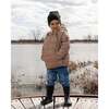 Compressible Winter Puffy Coat Designed for Car Seat, Chanterelle - Jackets - 2