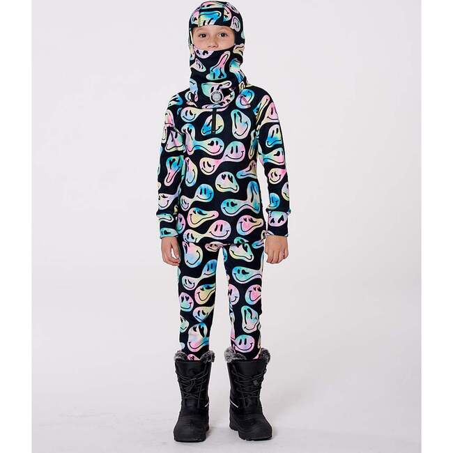 Brushed Jersey Balaclava, Smiley Face Girl - Winter Hats - 2