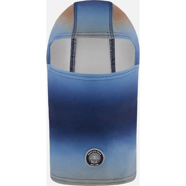 Brushed Jersey Balaclava Blue and Beige Gradient, Blue & Beige Gradient