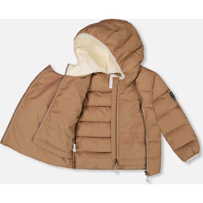 Compressible Winter Puffy Coat Designed for Car Seat, Chanterelle - Jackets - 4