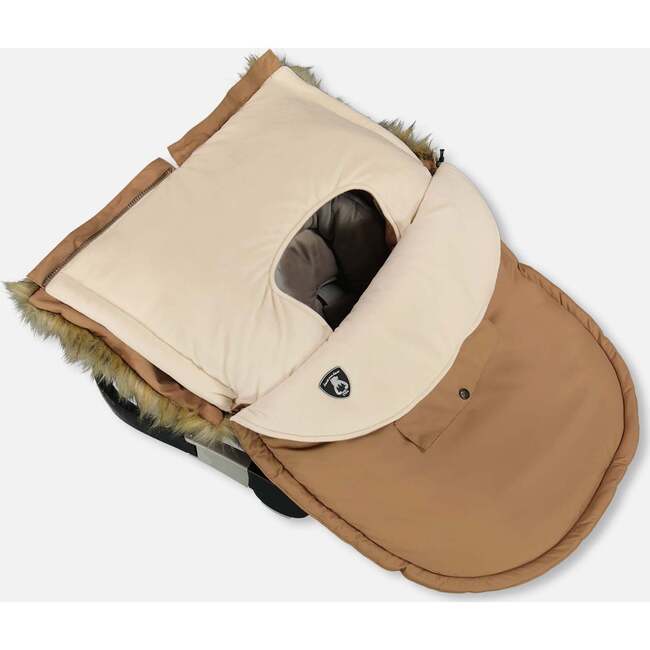 Bunting Bag Designed for Car Seat and Stroller, Chanterelle - Car Seat Accessories - 4
