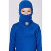 Brushed Jersey Balaclava, Blue - Winter Hats - 2