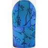 Brushed Jersey Balaclava, Blue Gradient Dinosaur Print - Winter Hats - 3