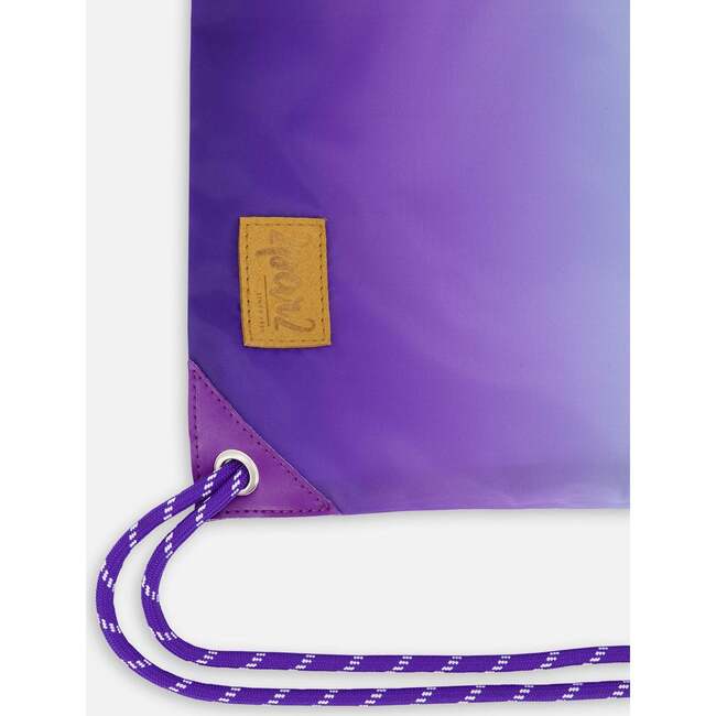Drawstring Bag, Purple Gradient - Bags - 3