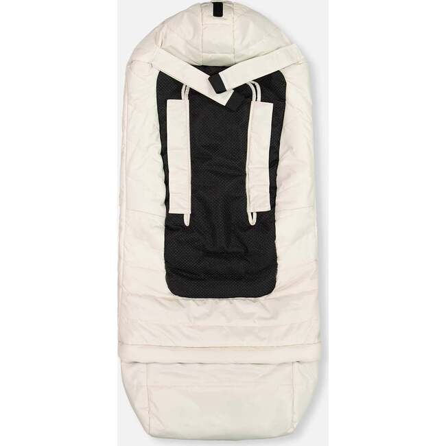 Evolutive Baby Footmuff Designed for Car Seat and Stroller Off-White, White Asparagus - Car Seat Accessories - 3