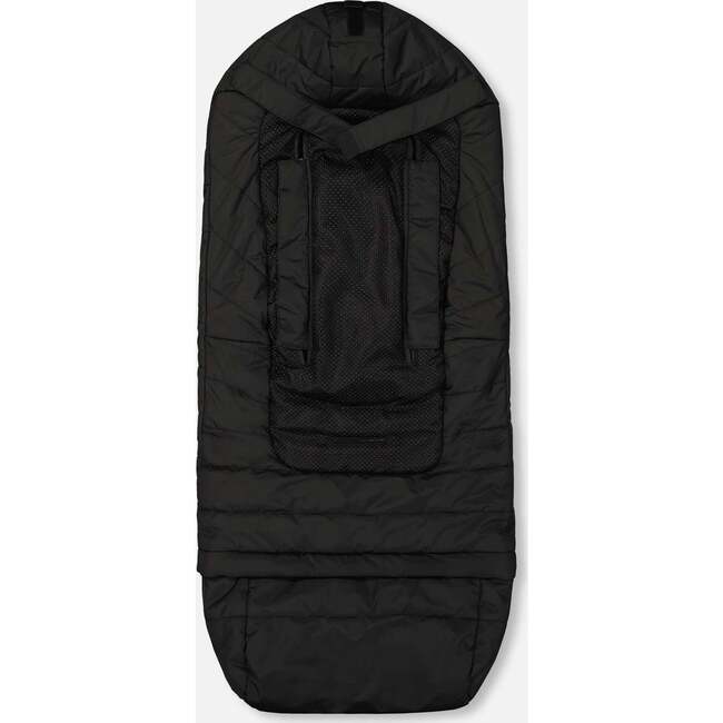 Evolutive Baby Footmuff Designed for Car Seat and Stroller, Black - Car Seat Accessories - 2